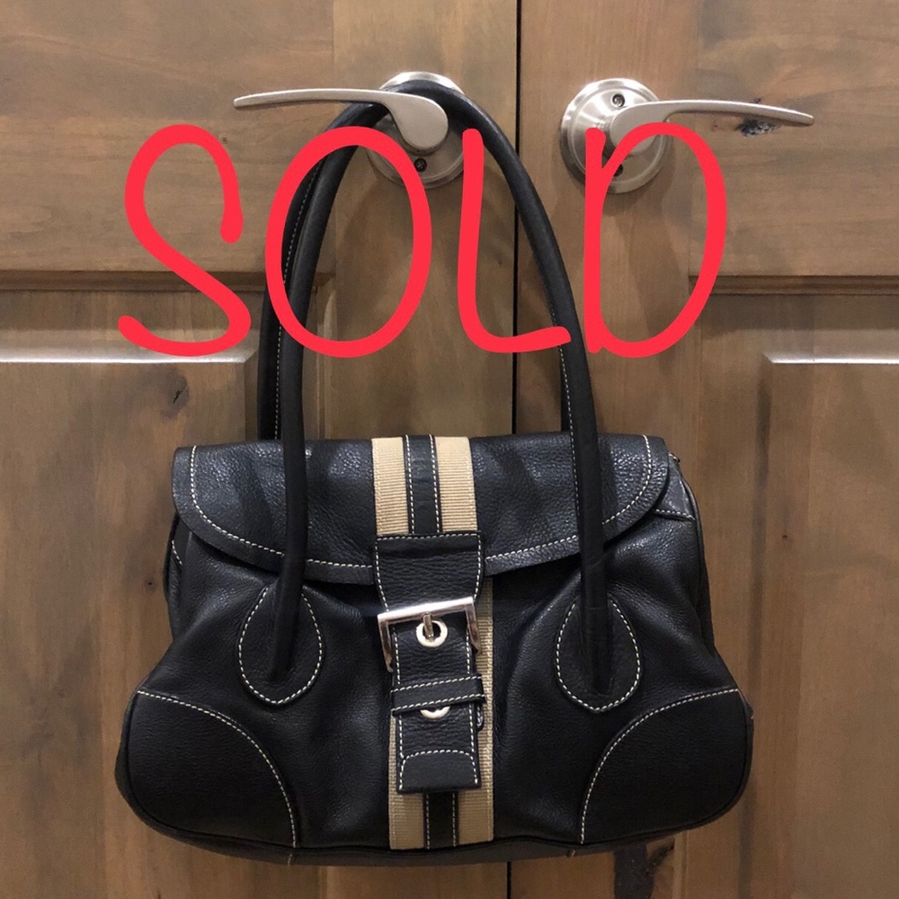 Leather Prada Purse - 💯 Authentic